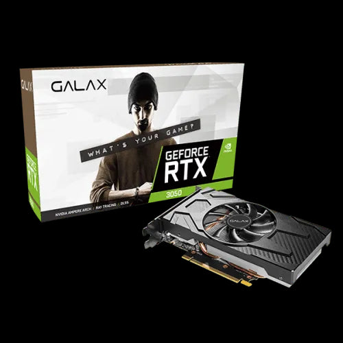 GALAX GeForce RTX 3050 v2 (1-Click OC Feature) 8GB GDDR6 - Anigma